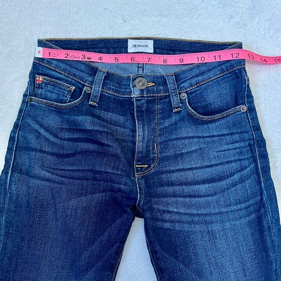 Hudson Natalie Mid-Rise Super Skinny Jean - Size 24 - Picture 10 of 12
